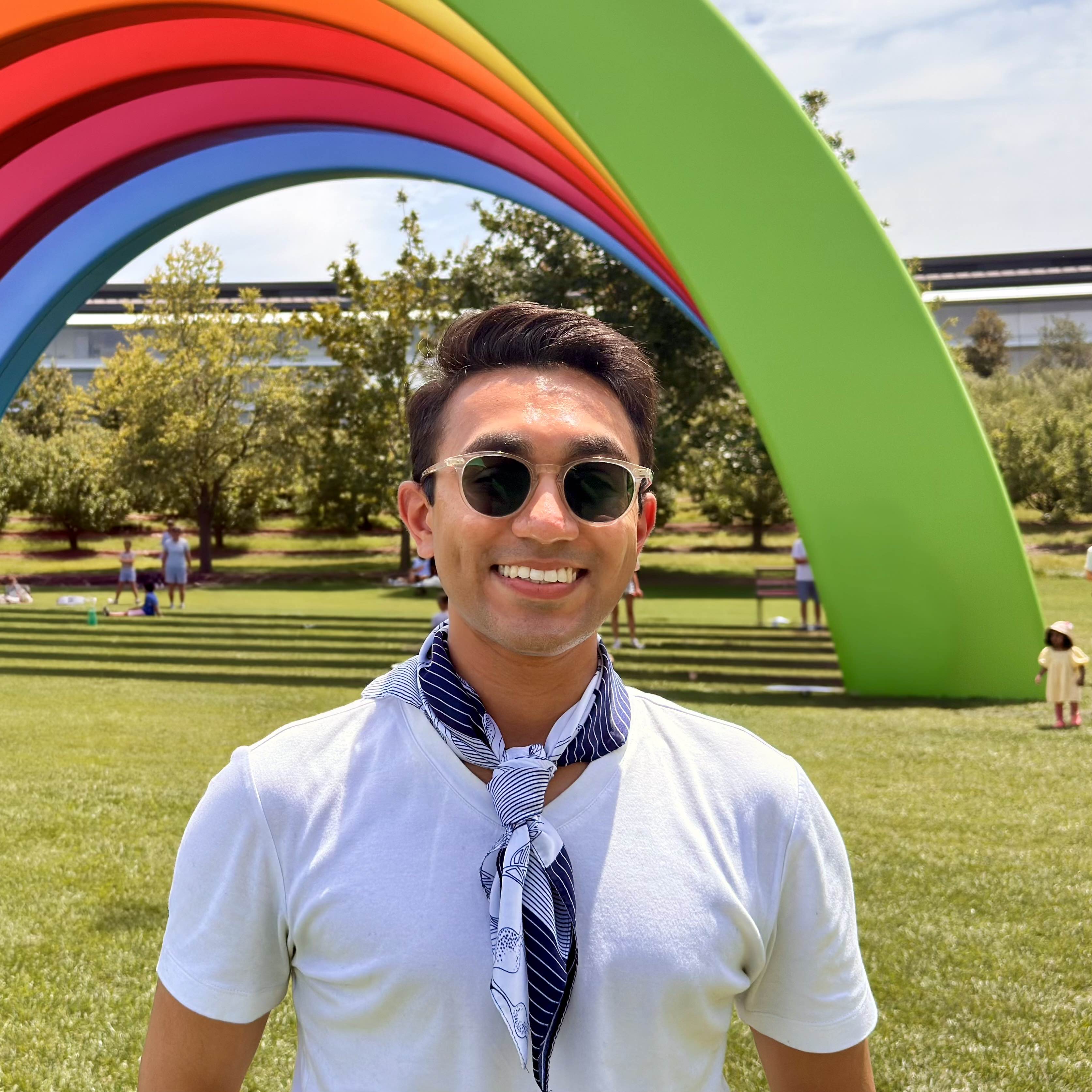 A picture of Ro at Apple Park, 2026